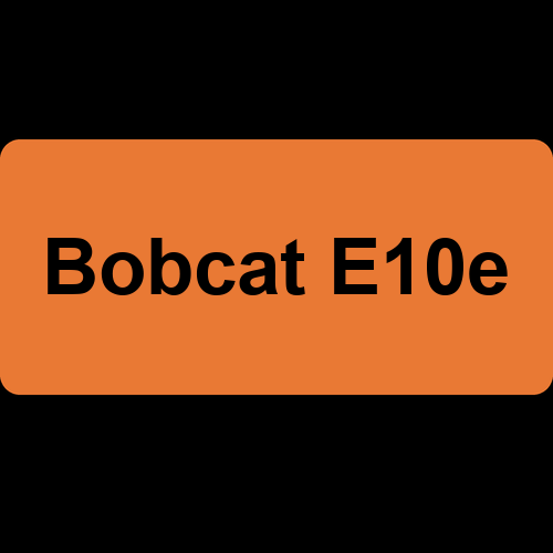 Bobcat E10e